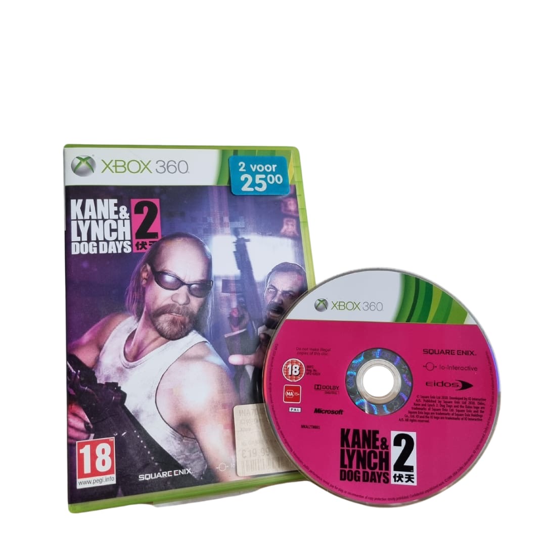 Kane And Lynch 2 Dog Days - Xbox 360 Game