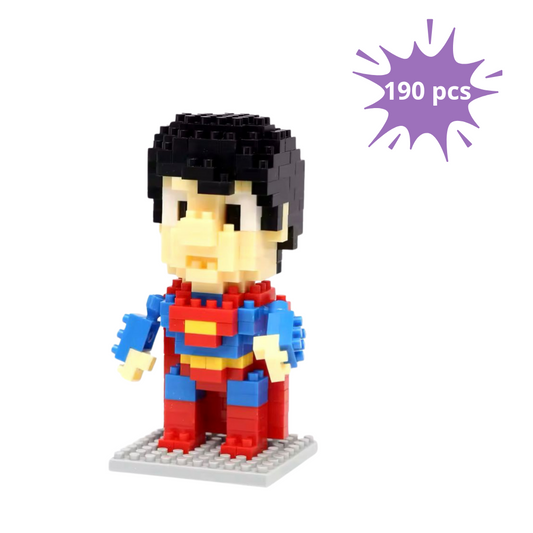 Superman Nanoblock | 190 Stukjes | Mini Bouwblokjes | DIY