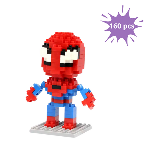 Spiderman Nanoblock | 160 Stukjes | Mini Bouwblokjes | DIY