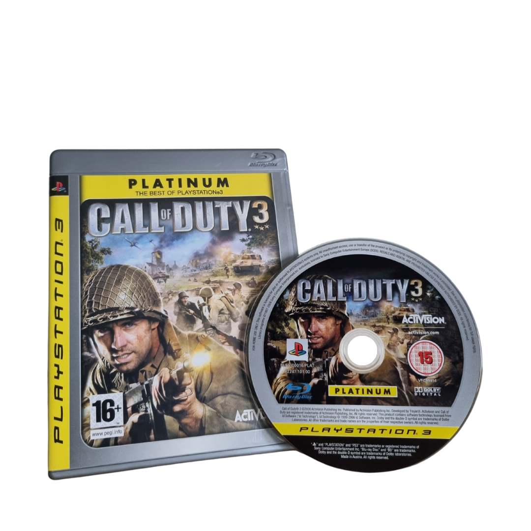 Call Of Duty 3 - PS3 Game