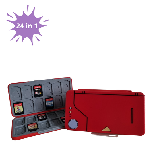 24-in-1 Game Card Case geschikt voor Nintendo Switch - Pokédex - Kaarthouder