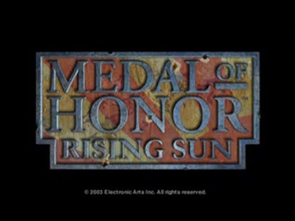 Medal Of Honor Rising Sun - Xbox Original Game