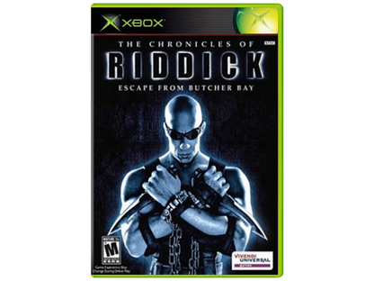 The Cronicles Of Riddick Escape Form Butcher Bay - Xbox Original Game